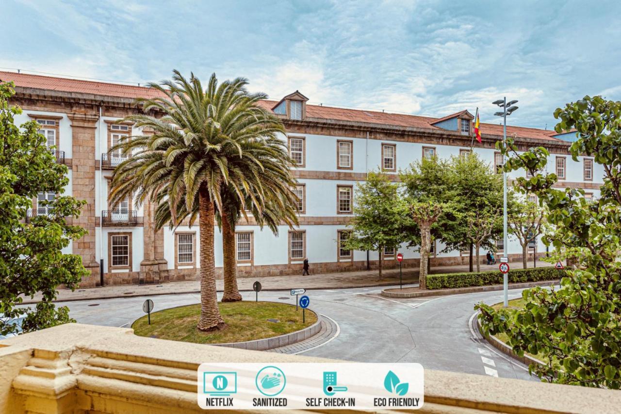 Downtown Plaza Lägenhet A Coruña Exteriör bild